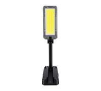 Gonetre Lampe de Travail Lampe de Poche Magnétique Rotative à 360 ° | Corps en Aluminium ABS PC, Charge USB-C, Prêt pour L'énergie Solaire, Batterie de 7 à 12 Heures, pour la Réparation de