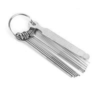 Gonetre Limes pour Sillet de Chevalet de Guitare, Ensemble de 13 Aiguilles en Acier Inoxydable de qualité Supérieure, Kit D'outils, Accessoire pour Guitare et ukulélé