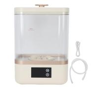 Gonetre Machine à laver portable sans fil 4,5 L avec écran numérique entièrement automatique, batterie rechargeable USB, petite machine à laver de voyage pour soutiens-gorge,