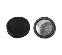 Gonetre Mini prisme de cacahuète, prisme de mesure de 3,8 cm pour mesures de station totale avec verre optique ABS