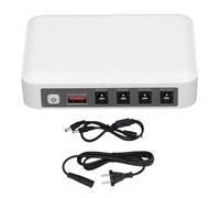 Gonetre Mini UPS Alimentation sans Interruption 6000mAH de Grande capacité Batterie de Sauvegarde de Ports de Sortie Multiple de Grande capacité pour Le Matériau de Fer à Domicile (Bouchon UE)