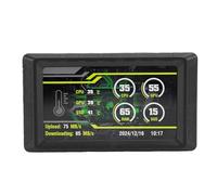 Gonetre Moniteur PC Secondaire de 5 Pouces, écran LCD IPS pour la Surveillance des Données de Mémoire de Température CPU GPU avec USB C (Noire)