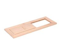 Gonetre Panneau de Grille Réglable en Bois pour Sauna, Grille D'aération | Matériau Hemlock, Ventilation Réglable, Utilisation D'entrée et de Sortie D'air, 13,4 X 5,1 X 0,4 Pouces
