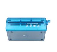 Gonetre Paper Hand Shredder Portable Mini Manual A4 Paper Documents Shredder for Home Office School ABS 9.84x3.93x5.31 Pouces