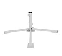 Gonetre Patio Beach Sun Umbrella Base Stand Heavy Duty Portable Pliant Pliage Outdoor Garden Umbrella Base Stand for Patio Garden Place Peeted Steel Pipe 33.1 X 11 Pouces