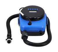 Gonetre Pompe à air électrique 20 PSI LCD Dual Stage | Matériau ABS, véhicule CC 12 V, compatibilité avec les bateaux gonflables, arrêt automatique, pas de 0,5 psi