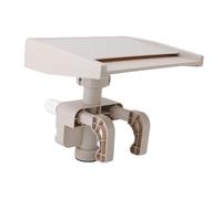 Gonetre Pour les Cascades de Piscine, Fontaine de Piscine à Cascade, Support Portable Détachable, Jets Séparés, Cascade Relaxante, Fontaine de Piscine Hors Sol, Déversoir, Fixation en