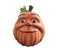 Gonetre Pumpkle Artificielle Décoration d'halloween Faute Citrouille Faute Pumpkin avec Une Expression Riche Haunted House Party Prop Material 10 20 Cm de Haut (Style 1)