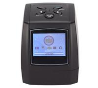 Gonetre Scanner de Film avec écran LCD 2,4 Pouces, Mémoire 32 Go, (Prise | Construction ABS, Interface USB 2.0, Compatible avec XP/Vista/7/8, Prend en Charge les Types de Films 135/126/110, Sortie
