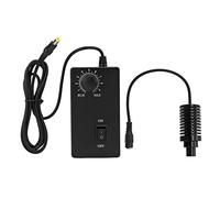 Gonetre Spot LED Coaxial pour Microscope, luminosité Réglable de 0 à 100% 240 lux. (Norme européenne Φ13mm)