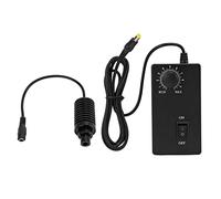 Gonetre Spot LED Coaxial pour Microscope, luminosité Réglable de 0 à 100% 240 lux. (Norme européenne Φ13mm)