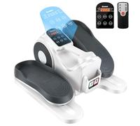 Gonex Vélo Elliptique Électrique de pour Seniors Exercice Assis 3-en-1 avec 10 Niveaux de Résistance, 10 Mode Manuel, 3 Auto Mini Velo d'Appartement pour Bureau et Maison