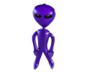 Gonflable Alien Pour Halloween | Décorations Halloween De 90 Cm,Jouet Ballon Extraterrestre Spatial Gonflable - Pour Célébration Arrière-Cour Porche Patio Jardin Pelouse Anniversaire Noël