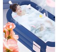 Gonflable | Bassin de Plongée Pliable en à Glace, Portable à Gonfler avec Coussin de Bain, Suppor érale de R