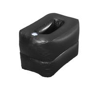 Gonflable dans le tapis - Coussin d'air convivial pour les voyages - Literie automobile confortable - Article automobile confortable avec tapis d'air anti-fuite et coussin de soutien des pieds conçu