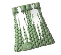 gonflable de camping, pneumatique gonflable, pneumatique gonflable pour de camping - d'air de voyage avec coussin et pompe intégrée, lit gonflable