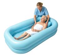 gonflable | gonflable en PVC peu encombrante | Bassin de bain senior | Pour maison, salle de bain, hôtel, intérieur, extérieur, spa, appartement de voyage