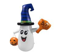 Gonflable Halloween Décoration Chapeau de Sorcière Mignon avec Télécommande