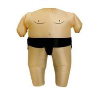 Gonflable Lutte Sumo Cosplay Gros Costume Carnaval Party Fantaisie Robe - Noir Noir