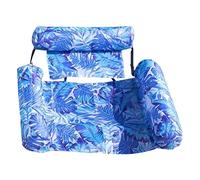 Gonflable pliable pour l'été Camping Beach Lake River Piscine extérieure Jardin de loisirs Aquatic Piscine Float Flottant Portable Polyvalence optimale : avec un double