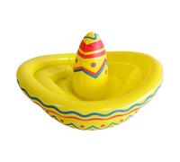 Gonflable Pour Les Fêtes | Sombrero Refroidisseur de Boisson | Gonflable | Pour Femmes Hommes Vacanciers Plus Réunion Thème Événement Arrière-Cour Camping Pique-nique Hôtel Bord de
