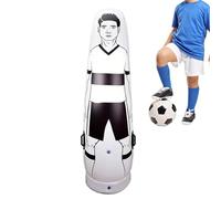Gonflatable Soccer Wall - Agility Training 160 cm, Portable Defender Equipment | Safe High Protection Goalkeeper Practice for Adults Kids Teen Professionals Football Drills Backyard Team Skill