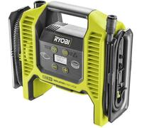 RYOBI - Compresseur - gonfleur 18V - jusqu'à 10,3 Bars/jusqu'à 500 L/Min - Livré avec 3 Embouts de gonflage - R18MI-0