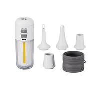 Gonfleur d ' air Portable avec 5 Buses et Lampe de Tente LED | Gonfleur d ' air compact sans fil avec lumière de tente LED pour tapis de repos, équipement de, oreillers