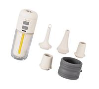 Gonfleur d ' air Portable avec 5 Buses et Lampe de Tente LED | Gonfleur d ' air compact sans fil avec lumière de tente LED pour tapis de repos, équipement de, oreillers