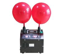 Gonfleur de ballon électrique, pompe à air à double buse, 1400 W avec minuterie numérique, compteur, fonction mémoire, modes de gonflage automatique et pression
