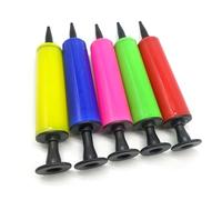 Gonfleur de ballon - Pompe manuelle à double action, pompe à ballon manuelle de 17 x 3 cm, pompe à ballon portable pour extérieur, intérieur, plage, piscine, fête de mariage, yoga