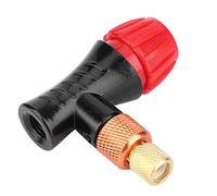 Gonfleur de CO2 HaloVerde Bike avec débit d'air contrôlé, Une tête de Valve de gonflage de CO2 Fonctionnelle et Une Pompe de vélo de Montagne de Route pour Connexion de Valve