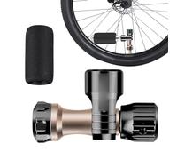 Gonfleur de CO2 pour vélo de montagne - La poignée contrôle la sortie d'air, têtes de gonflage pour pneus de vélo | Adaptateur de valve à connexion rapide en alliage d'aluminium