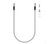 Gonfleur de cylindre de plongée haute pression 630 bar, tuyau de charge flexible de 1 m avec filetage de 8 mm vers M10 x 1, matériau en laiton pour plongée T (grille noire)