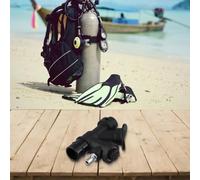 Gonfleur de plongée en laiton nylon 45 degrés pour K-Valve | Nylon laiton acier inoxydable, résistant, pour une performance sous-marine durable, longue durée de vie