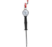 Gonfleur de pneu à manivelle - Outil de buse d'air de 0 à 220 psi, mandrin | Conception de verrouillage sécurisé, accessoire de compresseur d'air, construction durable, utilisation facile, atelier