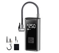 Gonfleur de pneu automatique électrique, gonfleur de pneu de voiture numérique,Gonfleur de portable - Gonflage précis de conception d'éclairage de la pompe LED de d'automobiles de Digital po