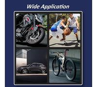 Gonfleur de Pneu Compresseur d'air Portable Mini électrique sans Fil de la Pompe à Main USB avec écran LCD Arrêt Automatique pour Utilisation d'urgence de l'essence