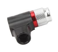 Gonfleur De Pneu De VéLo Co2 Avec Manchon Isolé Compatible Avec Valve Presta Valve AméRicaine Pour Filetage Unf 3/8 Pouces Cartouches 12g 16g 18g 25g Pompe à VéLo Noir