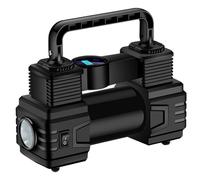 Gonfleur de pneu de voiture électrique 12 V 150 PSI avec manomètre numérique LED Lumière Compresseur d'air portable robuste