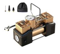 Gonfleur de pneu de voiture haute résistance, pompe de compresseur d'air pour voiture, pompe à pneus de voiture, pompe de gonflage à entraînement direct, pompe de compresseur de