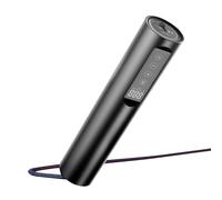 Gonfleur de pneu - Mini compresseur d'air 150 psi, appareil de gonflage portable 2000 mAh avec affichage numérique, pompe à pneus multifonction rechargeable, compresseur d'air portatif pour voiture