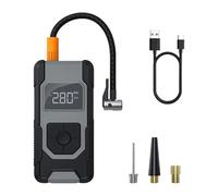 Gonfleur de pneu numérique sans fil haute vitesse, moniteur de pression 5 modes prédéfinis pour pneus de voiture, vélo, ballon, urgences, gonflage rapide, pompes à air portables