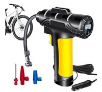 Gonfleur De Pneu - Outils De Gonflage De Voiture Avec Affichage De La Pression,Pompe À Pneus - pour Voiture Moto Vélo