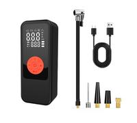 Gonfleur de pneu portable 72 W Pompes à pression précise Écran LCD Voiture Vélo Gonfleur de pneu Compresseur