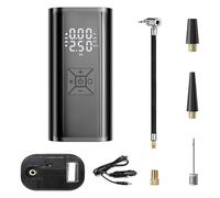Gonfleur de pneu portable, avec affichage numérique, pompe à vélo électrique portable 150 psi, accessoires de voiture, pompe à air intelligente, gonfleur de pneu intelligent, compresseur d'air