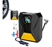 Gonfleur de pneu portable compresseur d'air électrique affichage numérique | Pompe à air pour pneus de voiture, vélo, vélo, ballons, roue automobile, gonflage de roue de voiture, Portab