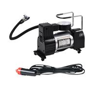 Gonfleur de pneu portable - Compresseur électrique 12 V - Système de gonflage rapide robuste - Accessoire de pompe à air compact pour véhicule - Outil de gonflage précis - Alimentation en air