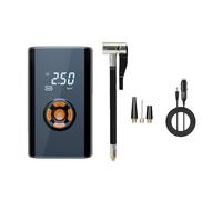 Gonfleur de pneu portable - Pompe à puce électrique légère à capteur intelligent - Pompe intelligente de pneu de voiture avec affichage numérique pour vélos, camions, camionnettes