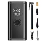 Gonfleur de pneu portable - Pompe sans fil 150 PSI avec affichage numérique | Gonfleur de pneu sans fil 55 W avec pression de 150 psi, affichage numérique, arrêt automatique et lumière SOS pour voitures